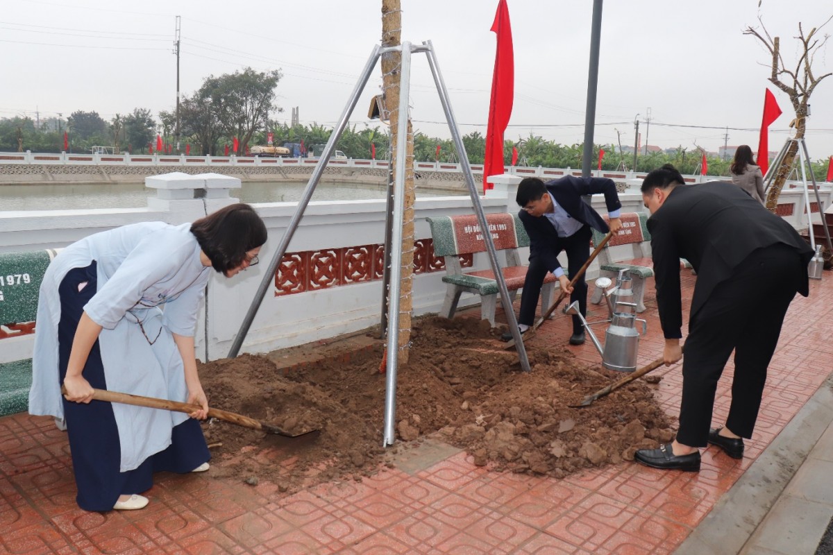 Xã Thuận An phát động Tết trồng cây Xuân Bính Ngọ 2026 và khánh thành, khởi công nhiều công trình quan trọng