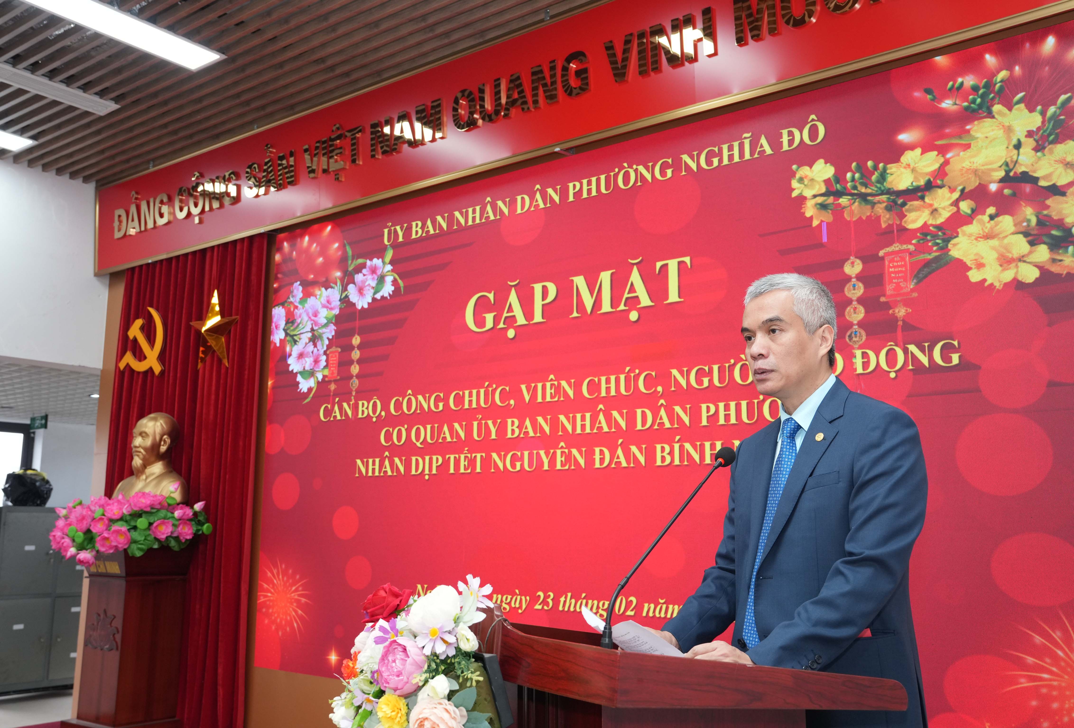 Phường Nghĩa Đô quyết tâm “làm thật, tiến độ thật, hiệu quả thật” ngay từ những ngày đầu Xuân Phường Nghĩa Đô quyết tâm “làm thật, tiến độ thật, hiệu quả thật” ngay từ những ngày đầu Xuân