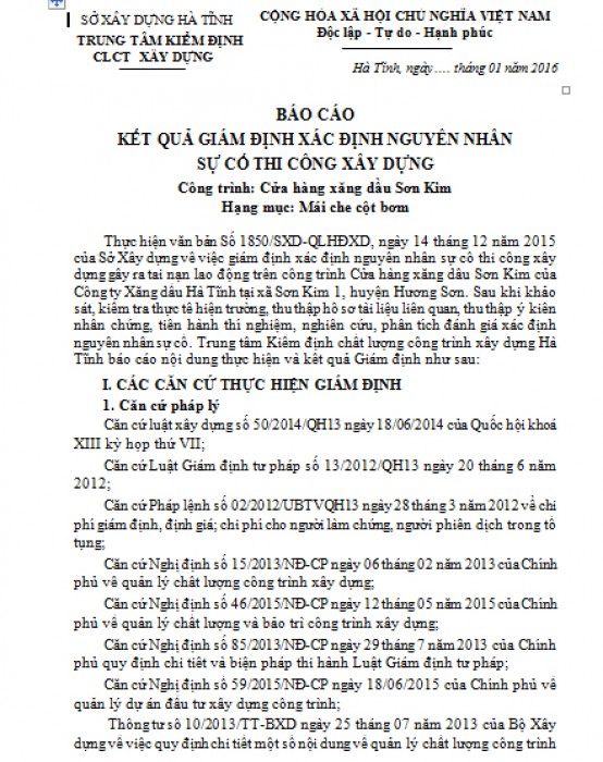 ​Hà Tĩnh: Xác định nguyên nhân, vụ tai nạn lao động tại cửa hàng xăng dầu