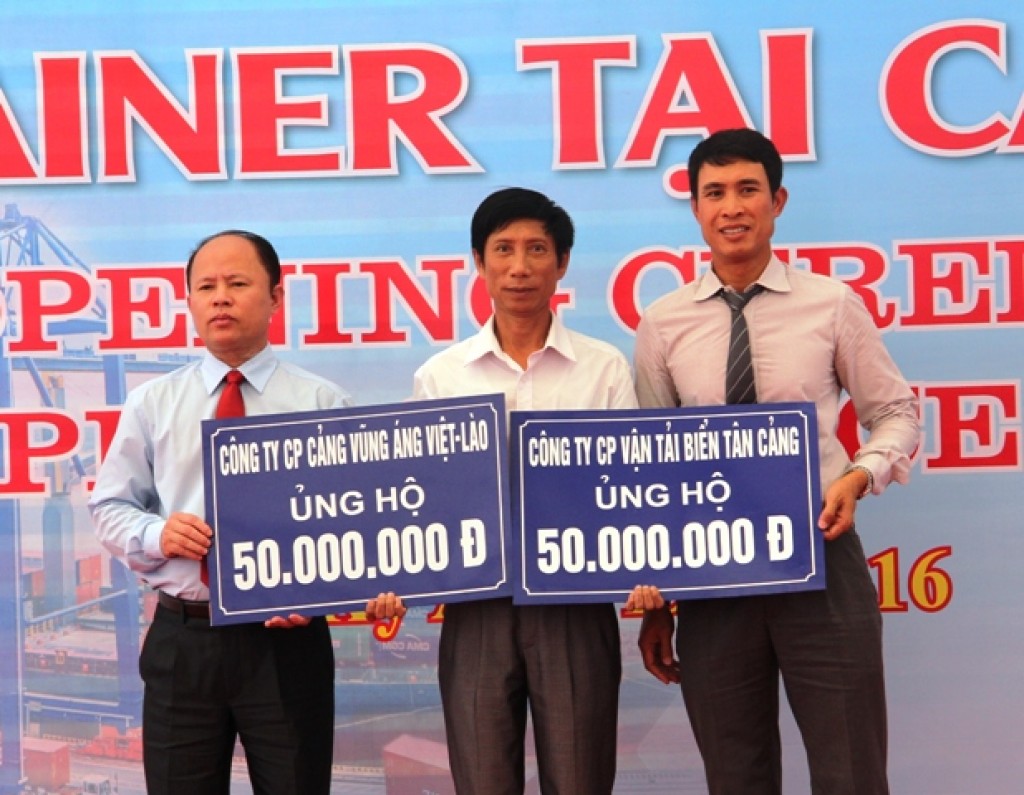 cang vung ang ha tinh khai truong tuyen hang container dau tien