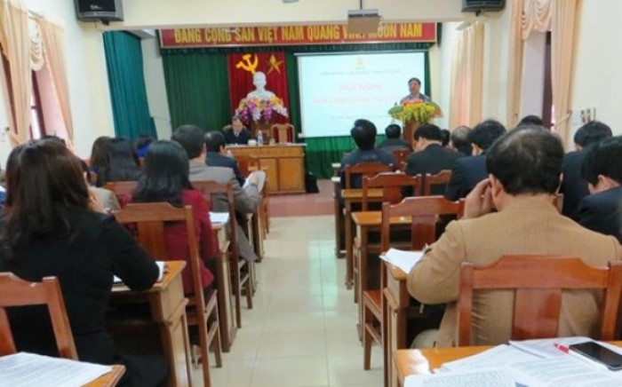 LĐLĐ Hà Tĩnh tổng kết hoạt động Đảng bộ năm 2015