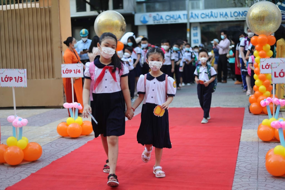 F0 trong trường học tại thành phố Hồ Chí Minh tăng sau 4 ngày học trực tiếp