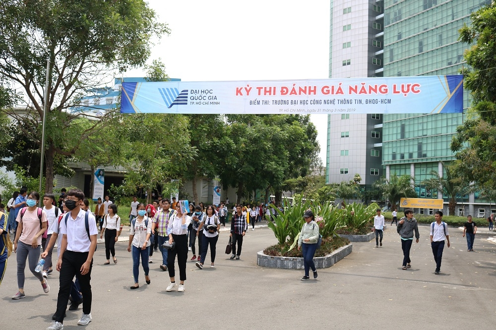 Đại học Quốc gia thành phố Hồ Chí Minh công bố điểm thi đánh giá năng lực