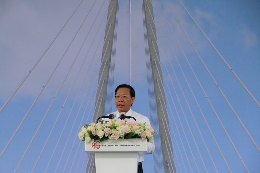 TP.HCM: Chính thức thông xe cầu Thủ Thiêm 2 sau 7 năm thi công