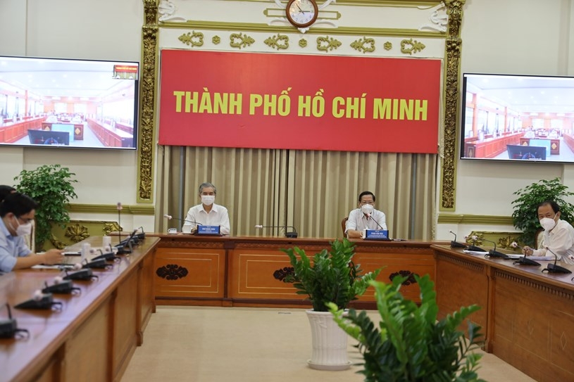 Toàn cảnh cuộc họp. Ảnh: Trung tâm Báo chí