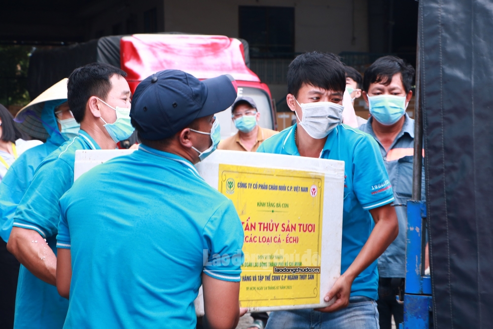 Liên đoàn Lao động thành phố Hồ Chí Minh: Khẩn trương đưa lương thực đến người lao động