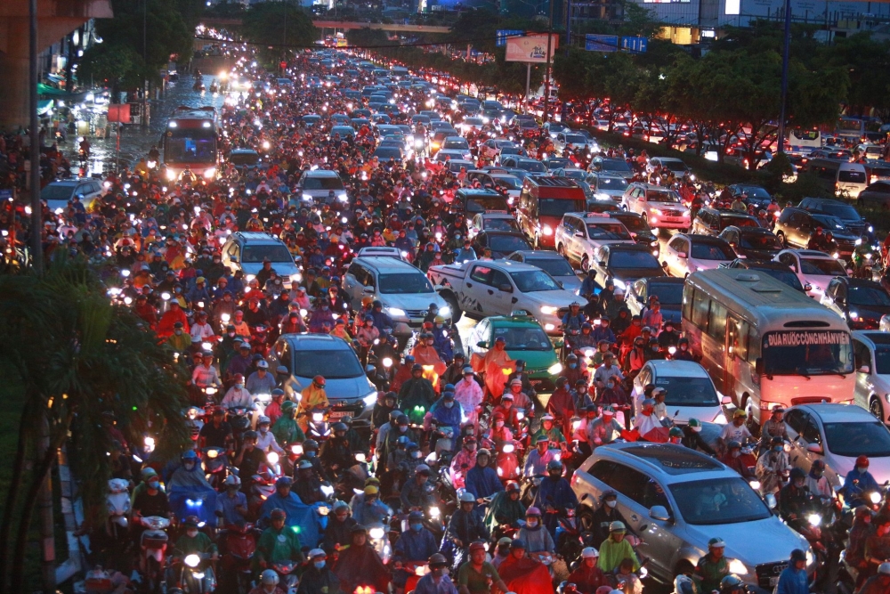 Đề xuất thu phí ôtô vào trung tâm thành phố Hồ Chí Minh cao nhất 70.000 đồng