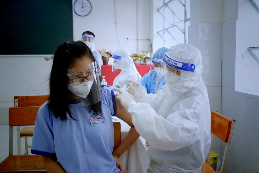 662.838 trẻ dưới 18 tuổi tại thành phố Hồ Chí Minh đã tiêm vắc-xin Covid-19