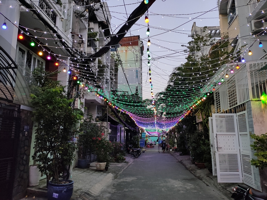Không khí chào đón Giáng sinh ở những xóm đạo thành phố Hồ Chí Minh