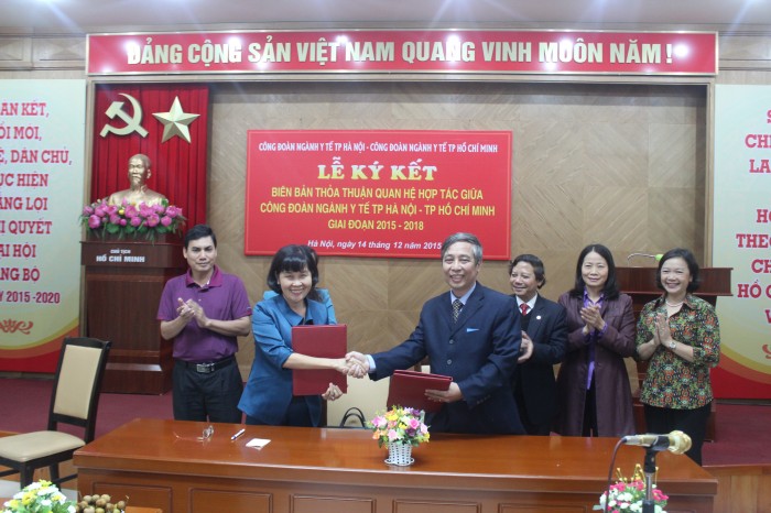 Công đoàn ngành y tế Hà Nội: Đẩy mạnh hoạt động đối ngoại