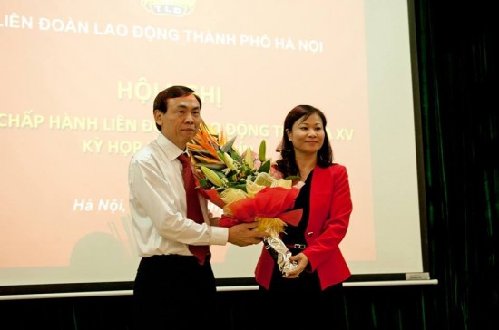Đồng chí Nguyễn Thị Tuyến được bầu làm Chủ tịch LĐLĐ Thành phố Hà Nội
