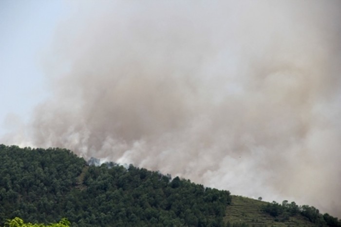 Thanh Hóa: Do nắng nóng, liên tiếp xảy ra cháy rừng