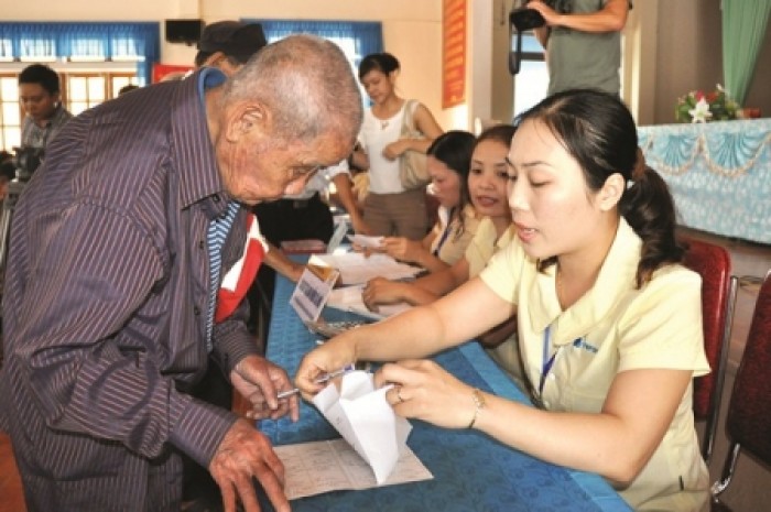 Việt Nam mới có 37% người cao tuổi có lương hưu hoặc trợ cấp