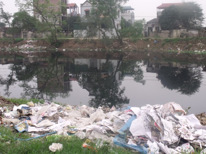 Sông Nhuệ  vẫn gia tăng ô nhiễm