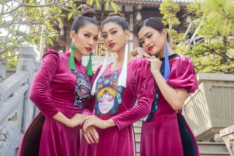 Hoa hậu Phan Thu Quyên duyên dáng trong áo dài “Dáng Việt muôn nơi”