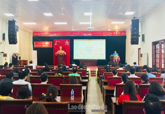 Liên đoàn Lao động huyện Thanh Trì phát động “Tháng công nhân” năm 2021