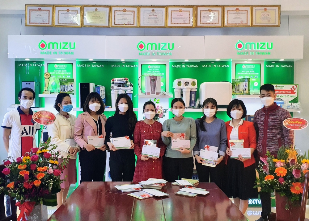 Công đoàn Công ty Omizu: Phát huy thế mạnh của Ban Nữ công quần chúng tại cơ sở