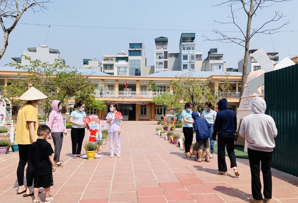 Huyện Thanh Trì: Sẵn sàng đón trẻ mầm non đến trường