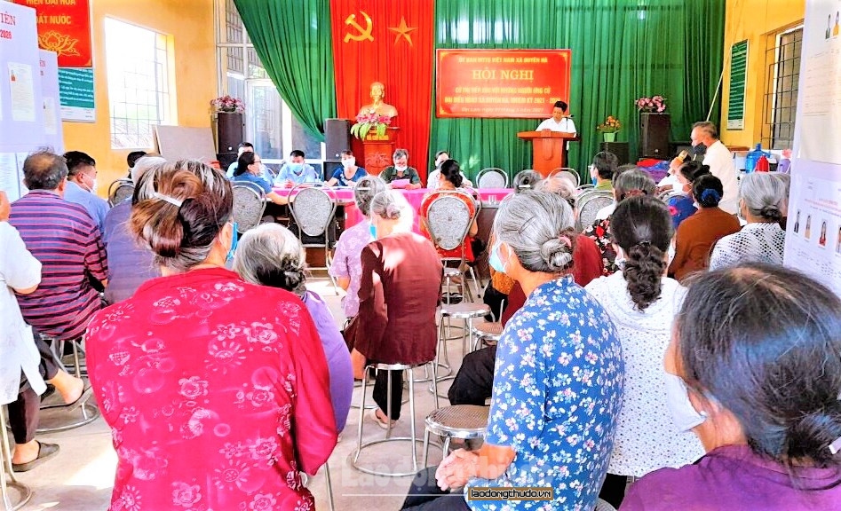 Mặt trận Tổ quốc Việt Nam các cấp huyện Thanh Trì khẳng định vai trò trong bầu cử