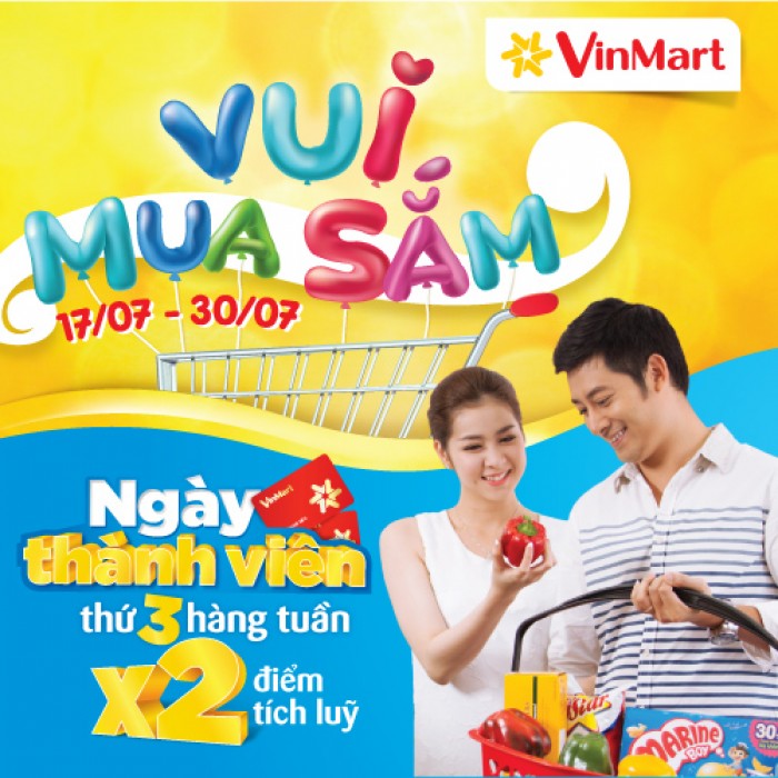 “Vui mua sắm” cùng VinMart