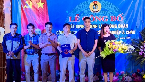 LĐLĐ huyện Thường Tín thành lập Công đoàn doanh nghiệp ngoài nhà nước