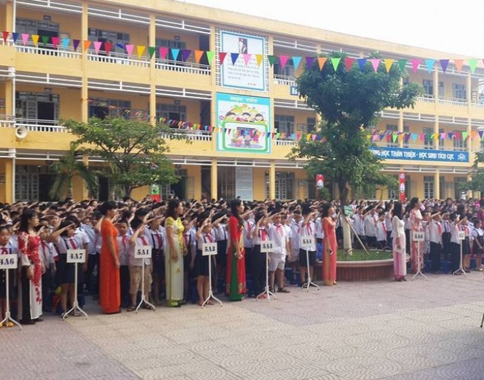 Tân Mai - Tiểu học công lập quận Hoàng Mai - Hà Nội (Ảnh: Lao động Thủ đô)