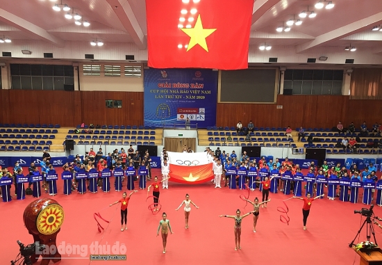 Khai mạc “Giải bóng bàn Cúp Hội Nhà báo Việt Nam lần thứ XIV - 2020”