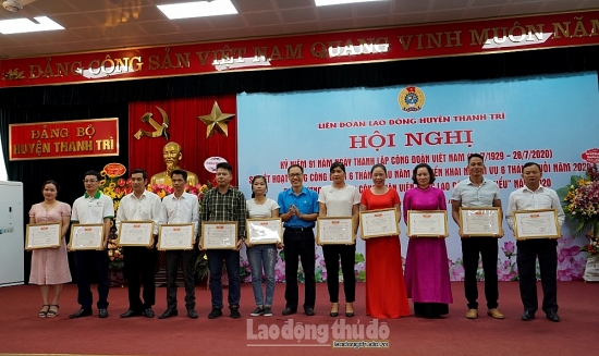 Liên đoàn lao động huyện Thanh Trì nâng cao chất lượng hoạt động công đoàn cơ sở