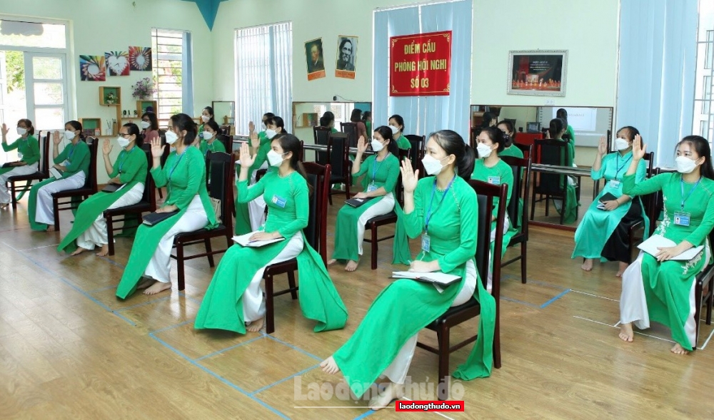 Trường Mầm non Vĩnh Quỳnh tổ chức Hội nghị cán bộ, viên chức, người lao động năm học 2021–2022
