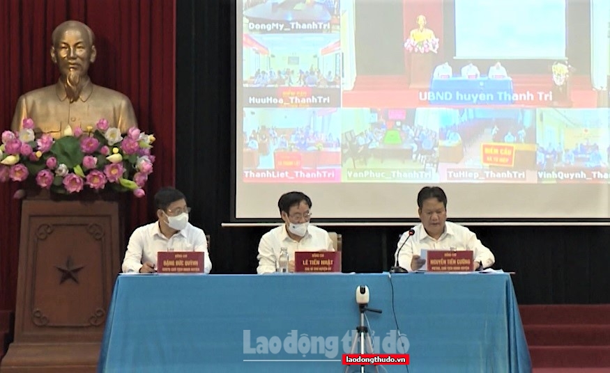 Huyện Thanh Trì đối thoại định kỳ với các tổ chức chính trị - xã hội và nhân dân