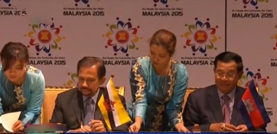 Trực tiếp Lễ ký Tuyên bố hình thành Cộng đồng ASEAN 2015