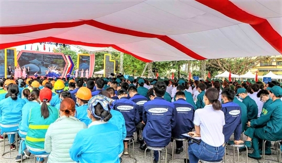 Các cấp Công đoàn huyện Thanh Trì: Thi đua bảo đảm an toàn vệ sinh lao động