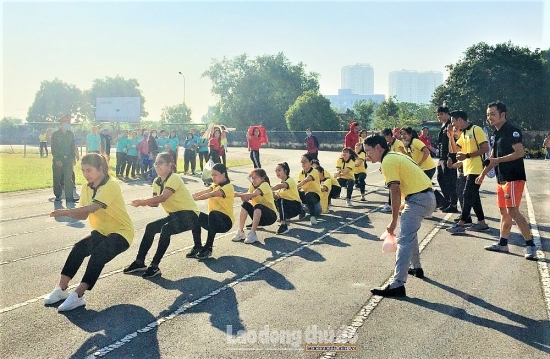 Công đoàn khối giáo dục huyện Thanh Trì: Đa dạng các phong trào thi đua