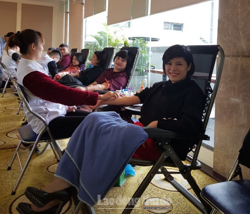 Tổng Công ty Du lịch Hà Nội: Hơn 100 CBCNV tham gia hiến máu tình nguyện