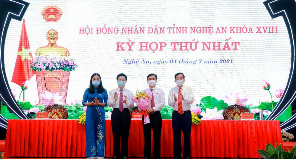 Bí thư Tỉnh ủy Nghệ An được bầu giữ chức Chủ tịch Hội đồng nhân dân tỉnh nhiệm kỳ 2021-2026
