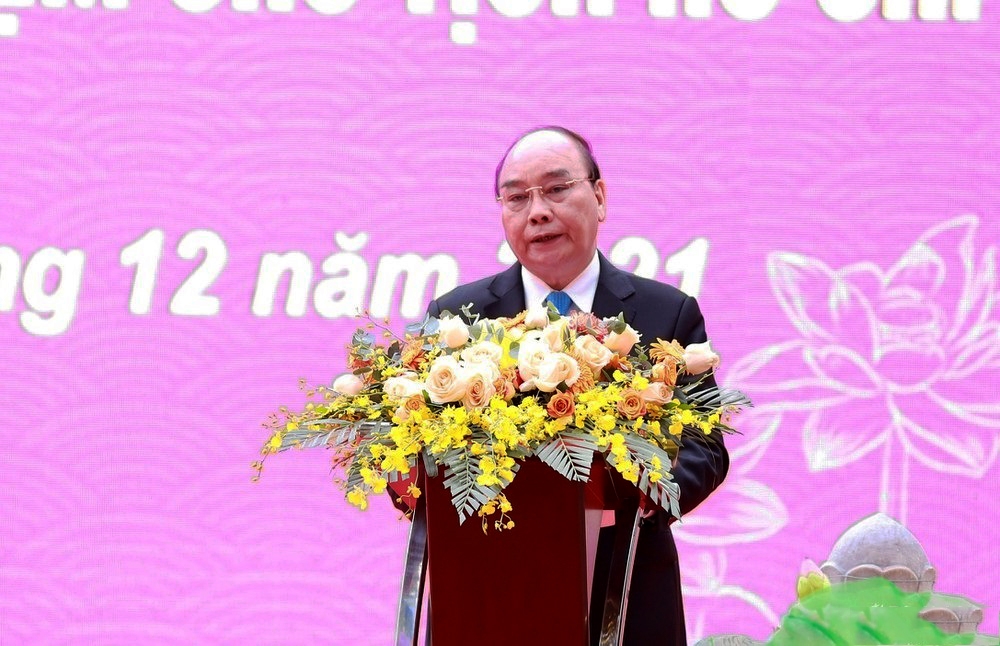 Chủ tịch nước Nguyễn Xuân Phúc dự lễ khánh thành Nhà tưởng niệm Chủ tịch Hồ Chí Minh