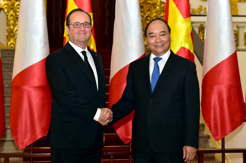 Quan hệ hợp tác Việt Nam-Pháp đi vào chiều sâu, hiệu quả