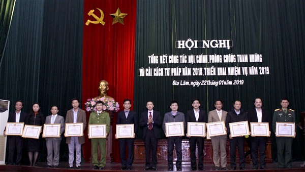 Năm 2018 không phát hiện vụ việc có dấu hiệu tham nhũng