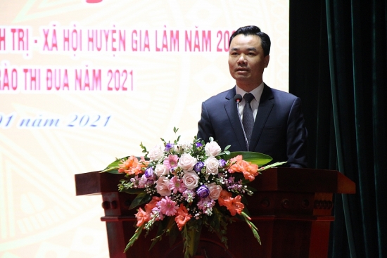 Tổng kết công tác Mặt trận Tổ quốc và các đoàn thể chính trị- xã hội huyện Gia Lâm năm 2020