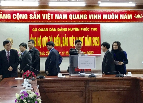 Ủng hộ ít nhất một ngày lương cho Quỹ “Vì biển, đảo Việt Nam” năm 2020