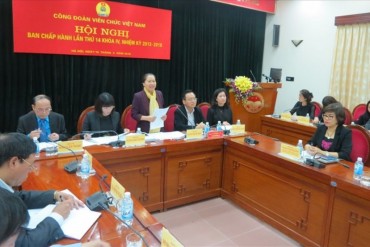 Hội nghị Ban Chấp hành Công đoàn Viên chức Việt Nam khóa IV, kỳ họp lần thứ 14