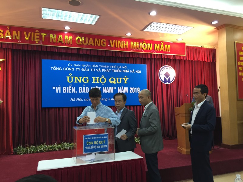 Handico tích cực ủng hộ Quỹ “Vì biển, đảo Việt Nam”