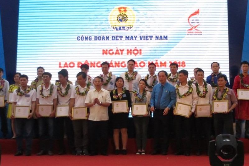 Ngày hội Lao động sáng tạo Công đoàn Dệt May Việt Nam