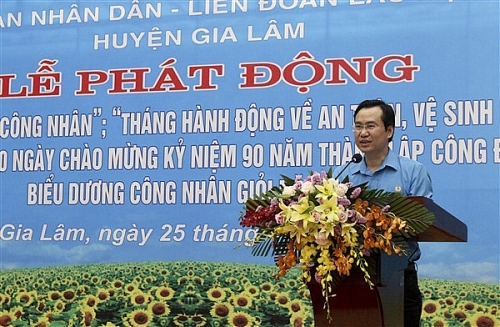 phat dong thang cong nhan va thang hanh dong ve an toan ve sinh lao dong nam 2019