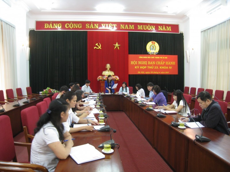 Các cấp công đoàn Thủ đô thực hiện nghiêm Điều lệ Công đoàn Việt Nam