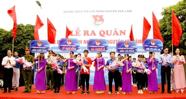 Thanh niên Gia Lâm tình nguyện vì cộng đồng