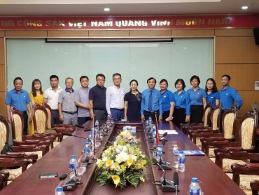 Liên hiệp Công đoàn tỉnh Gangwon Hàn Quốc thăm và làm việc tại Hà Nội