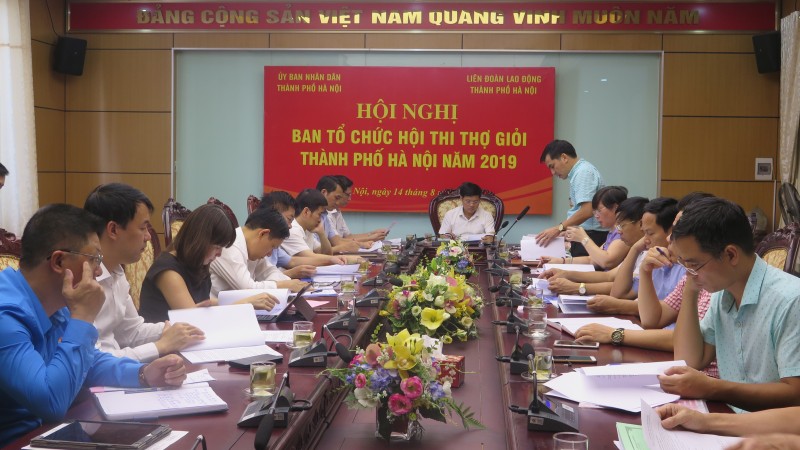 Hội thi thợ giỏi thành phố Hà Nội năm 2019 diễn ra vào đầu tháng 10