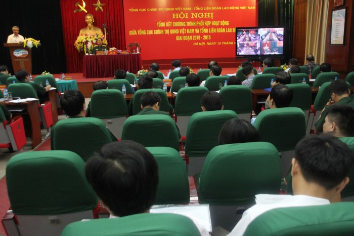 Ký kết chương trình phối hợp giữa Tổng cục Chính trị và Tổng LĐLĐ Việt Nam