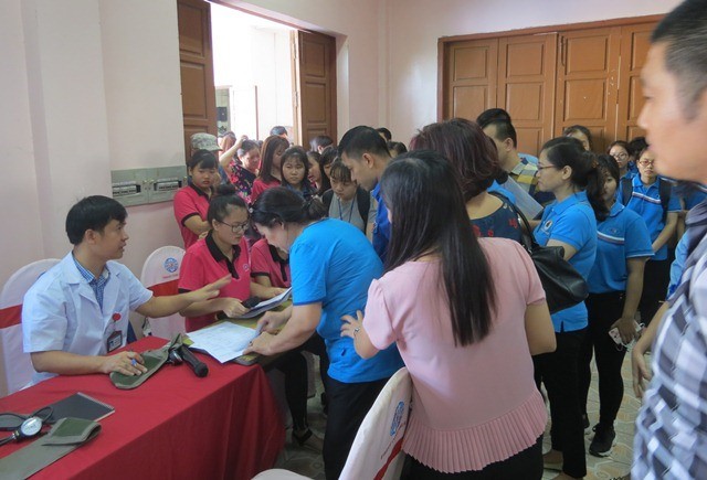Hơn 600 đoàn viên, CNVCLĐ ngành Dệt May Việt Nam tham gia hiến máu nhân đạo